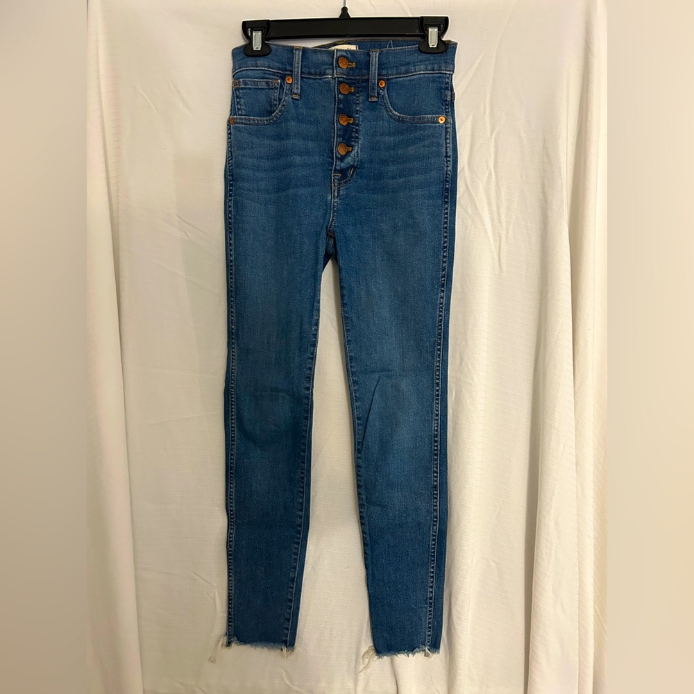 Madewell 10” High-Rise Skinny Jeans - Size 25